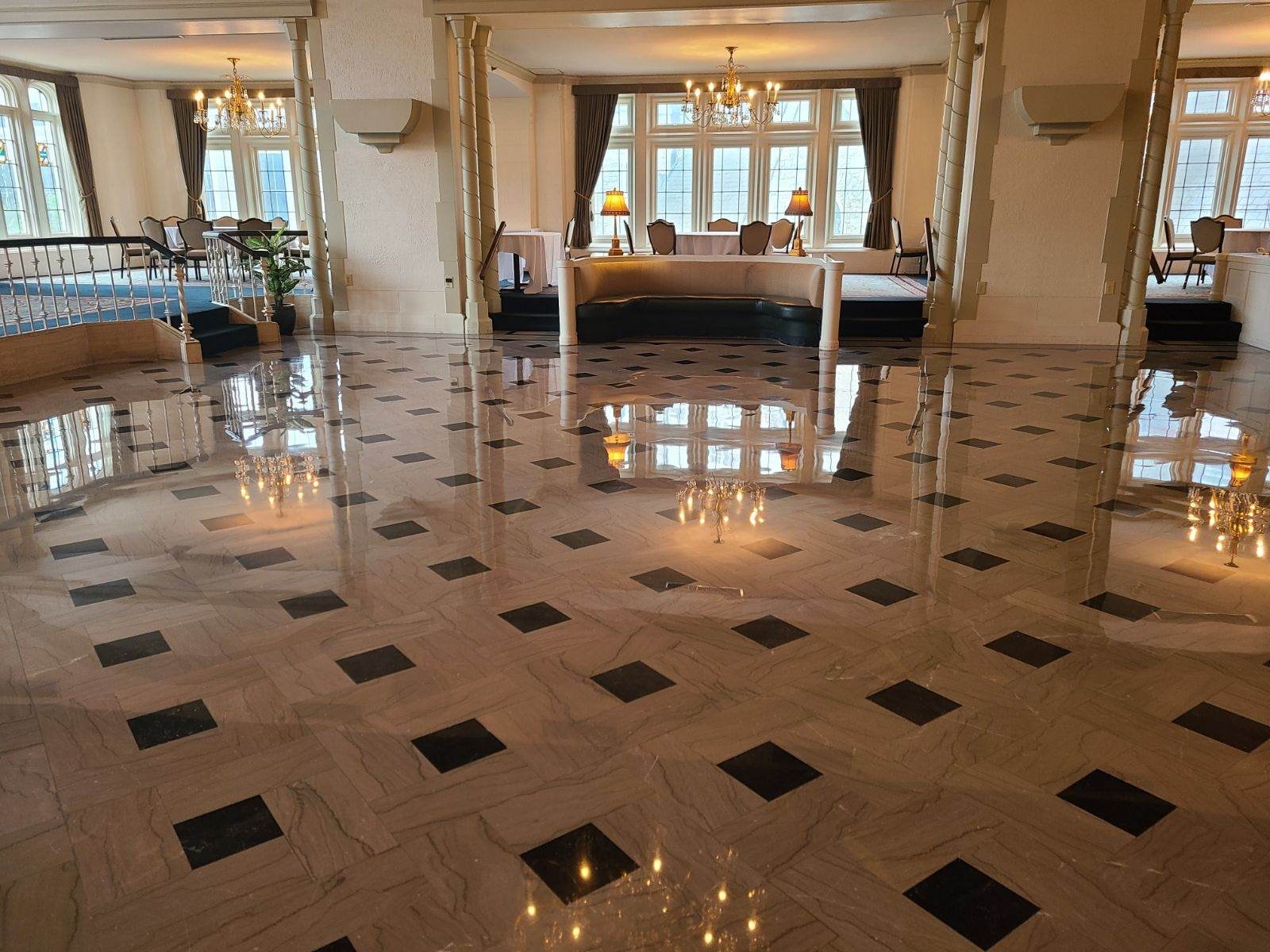 Marble Floor Cleaning